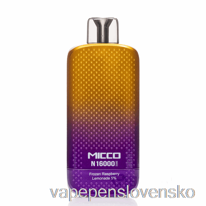 Horizontech Micco N16000 Jednorazove Mrazene Malinove Limonada Vape Shop Bratislava
